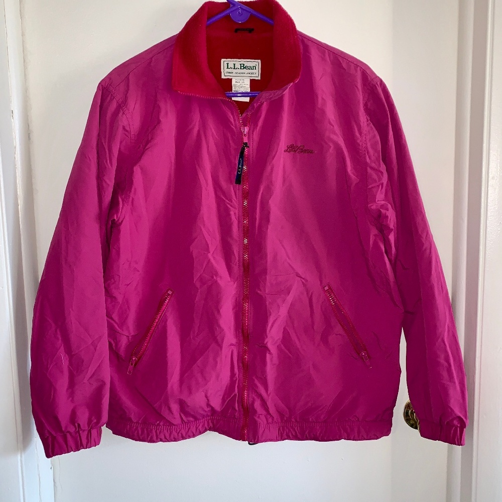 LL Bean three season jacket womens sz M